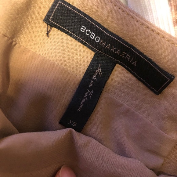 BCBG Tan Beige work skirt - Picture 3 of 3